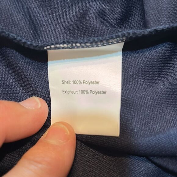 NWT 2 Forrester’s Golf Mock T-neck Black & Navy Shirts - Picture 4 of 6